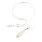Preview: POPDITO Collier Schlange 925 silber Zuchtperle Tropfen peach
