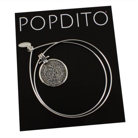 POPDITO Collier History of Earth 925 Silber 45cm